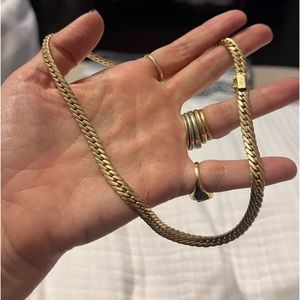 SOLD Curb Chain 14K gold